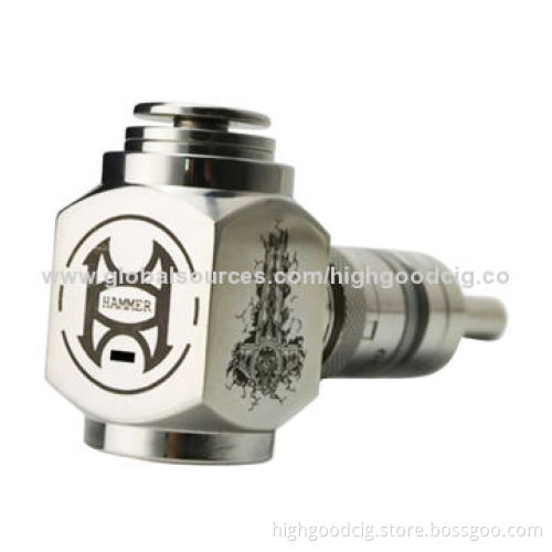 Detachable Original Gift Box Package E Cigarette Hammer Mod with Huge Vapor, OEM Orders Welcomed